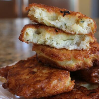 Fried Zucchini Fritters Recipe