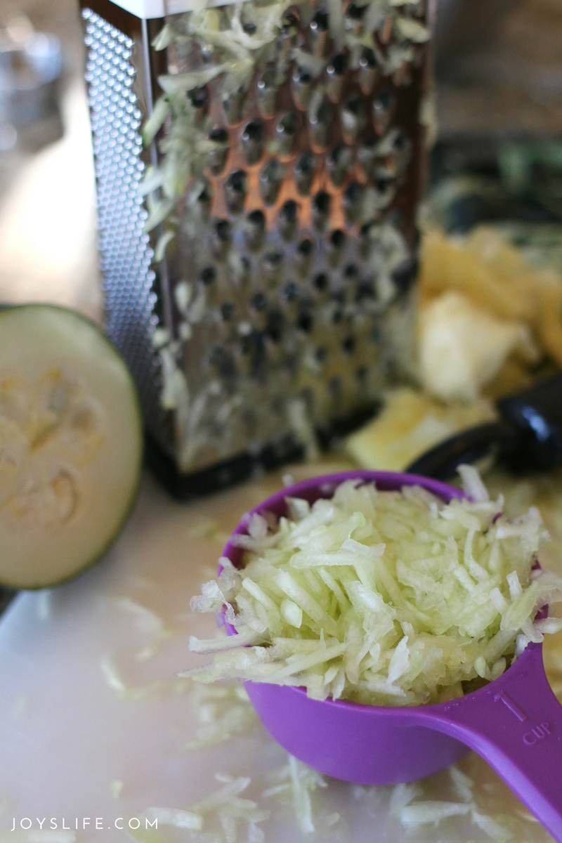 Zucchini Shredded Measuring Cup