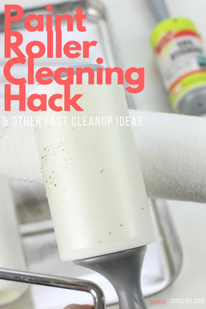 Paint Roller Cleaning Hack & Other Fast Cleanup Ideas