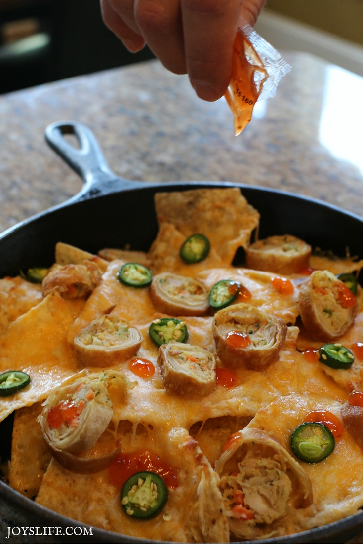 egg roll nacho sauce