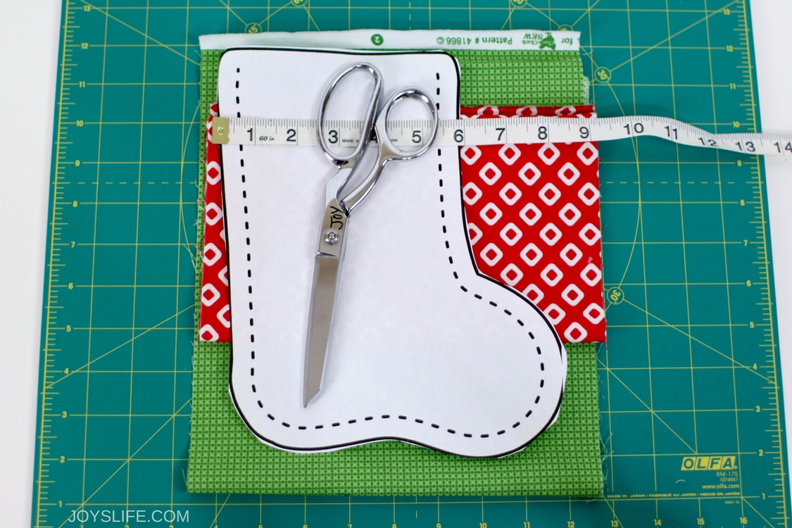 Cuffed Christmas Stocking Sewing Pattern (+ Video) - Gluesticks Blog