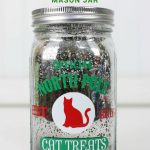 How to Use Vinyl to Create a Cat Treat Mason Jar