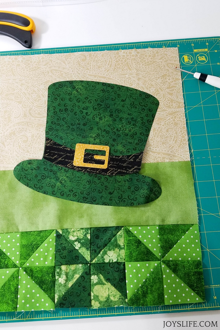 leprechaun hat not quilted