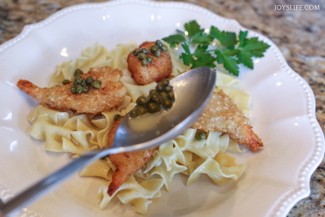 coconut shrimp white dishes