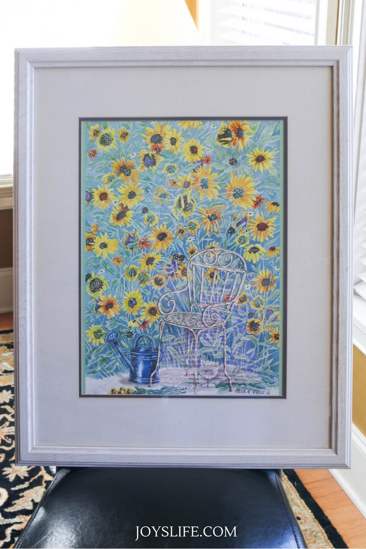 How to Reframe Art Using Thrift Store & Markdown Frames – Joy's Life