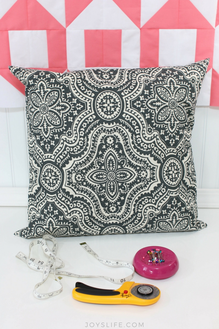 How to make a pillowcase for a throw pillow