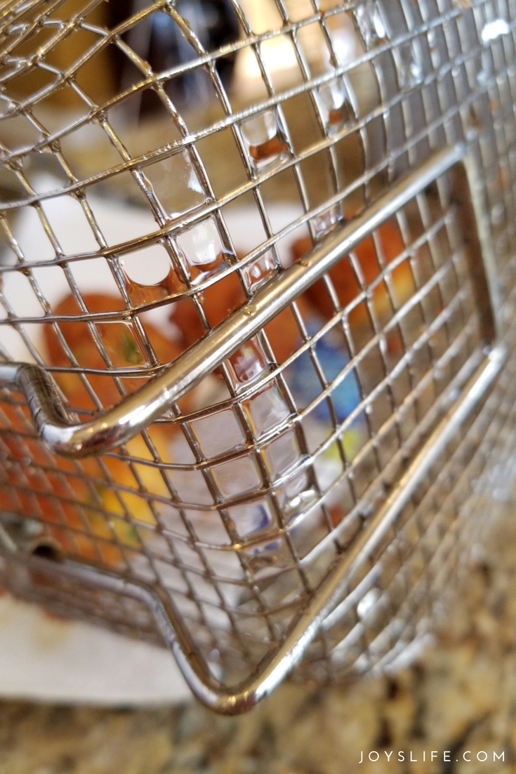 peanut oil fry basket