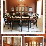 China cabinet makeover BEFORE