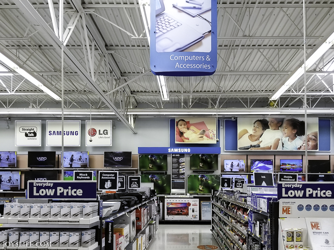 Printer Aisle at Walmart