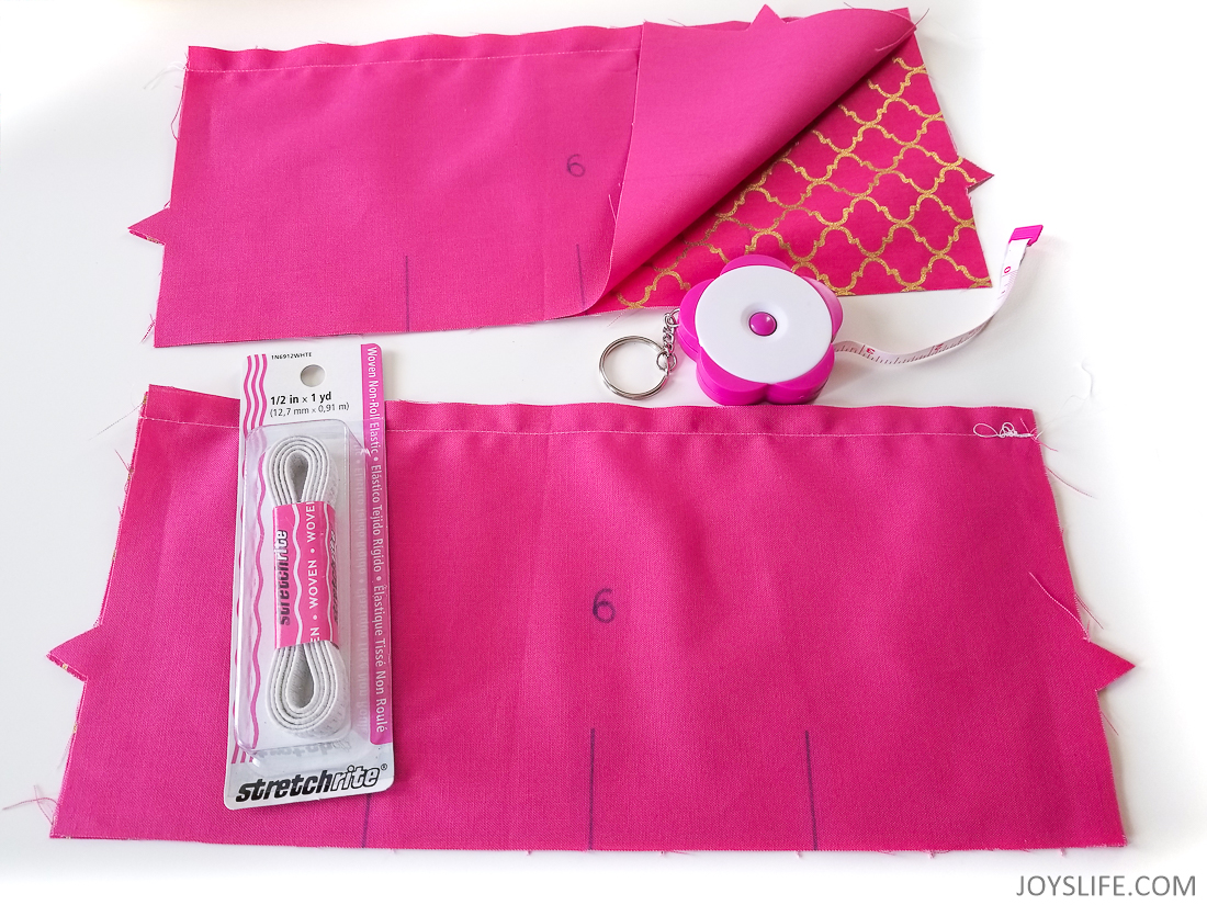 Elastic pink dust cover