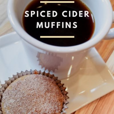 spiced cider muffin recipe