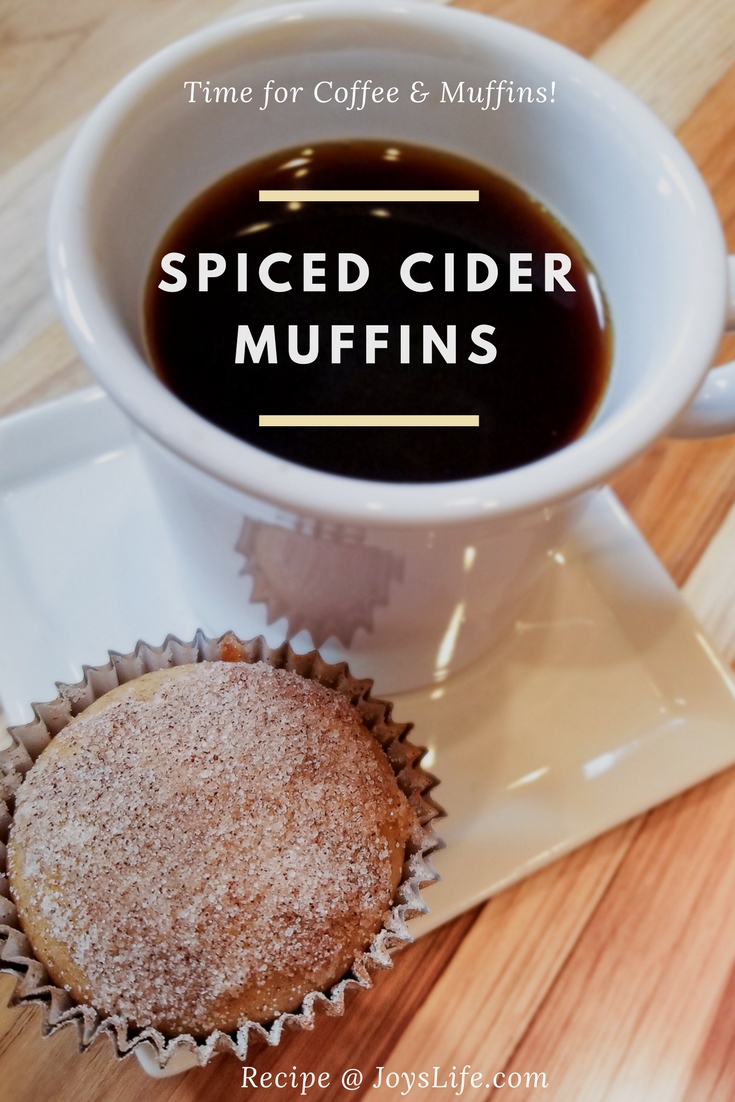 spiced cider muffin recipe