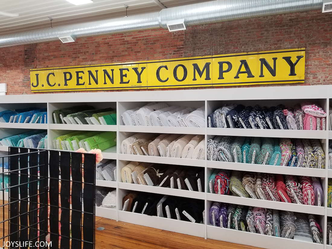 JC Penney Company Sign in Missouri Star