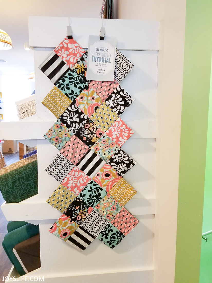 Zig Zag Table runner