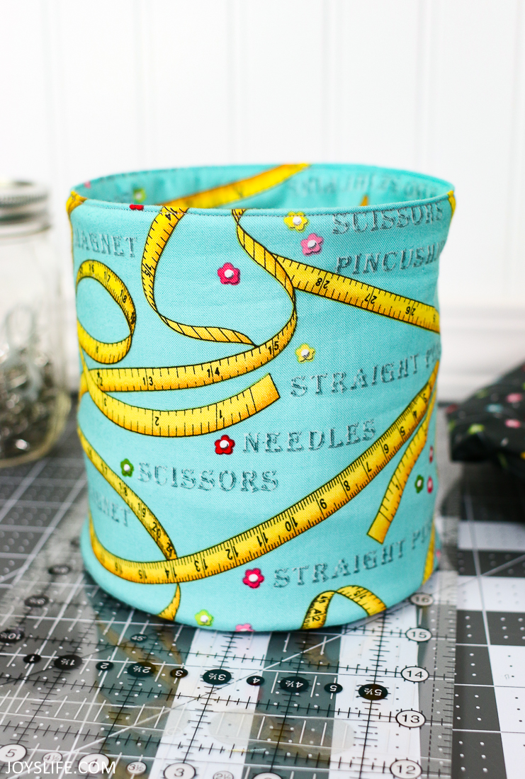 Sewing Fabric Fat Quarter Pop Up Fabric Bucket