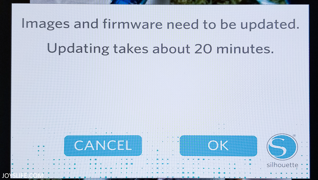 How to Update Silhouette Cameo Firmware – Joy's Life