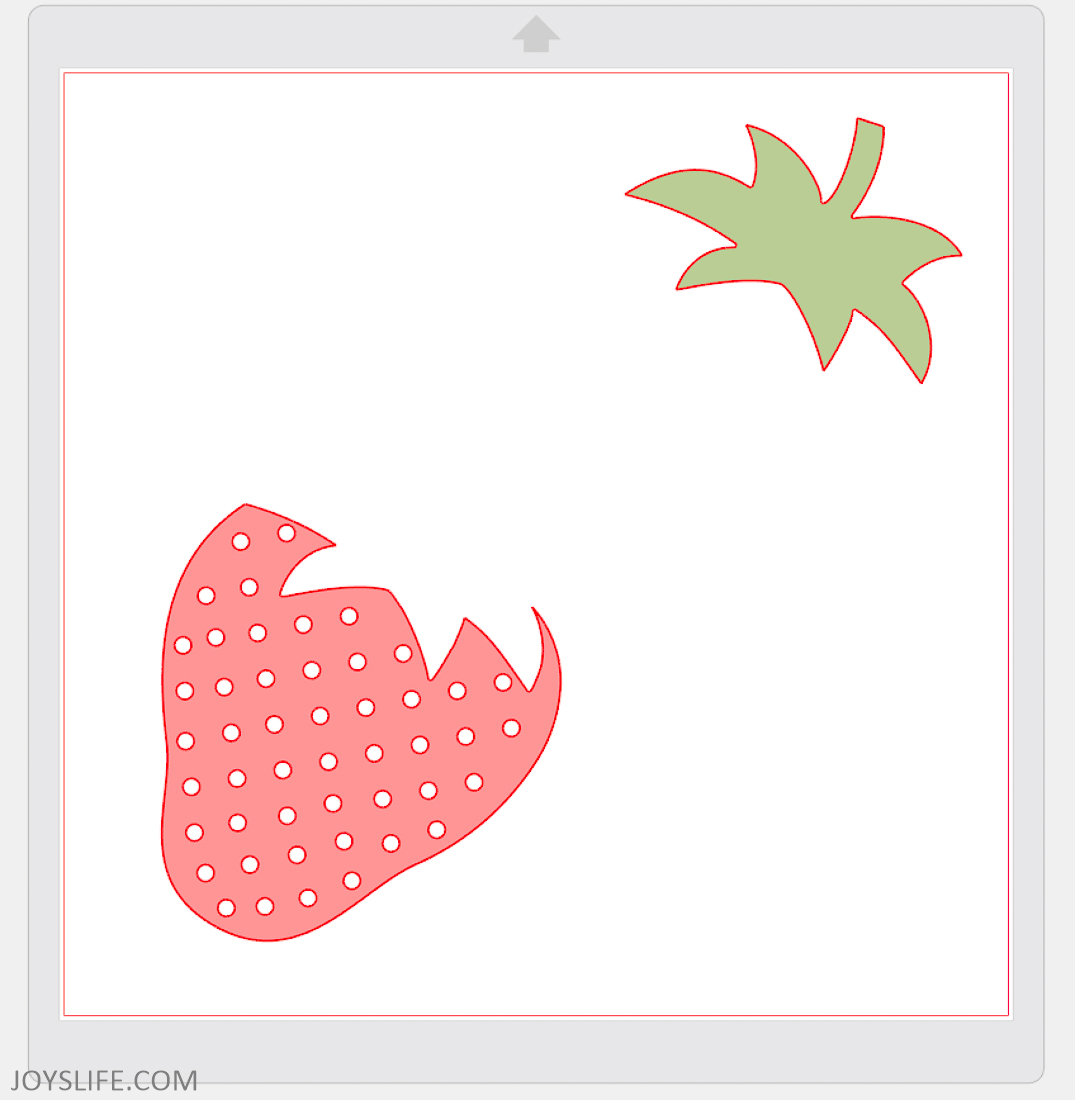 How to Prepare your Image for Fabric Cutting with the Silhouette Cameo 3 #strawberry #silhouettecameo #fabriccutting