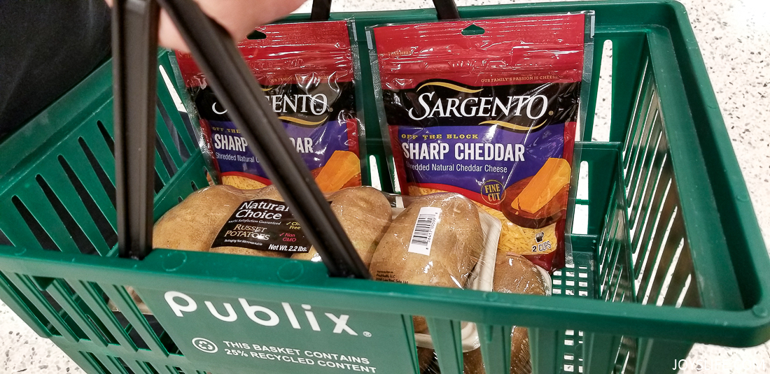 Publix basket Sargento Cheese