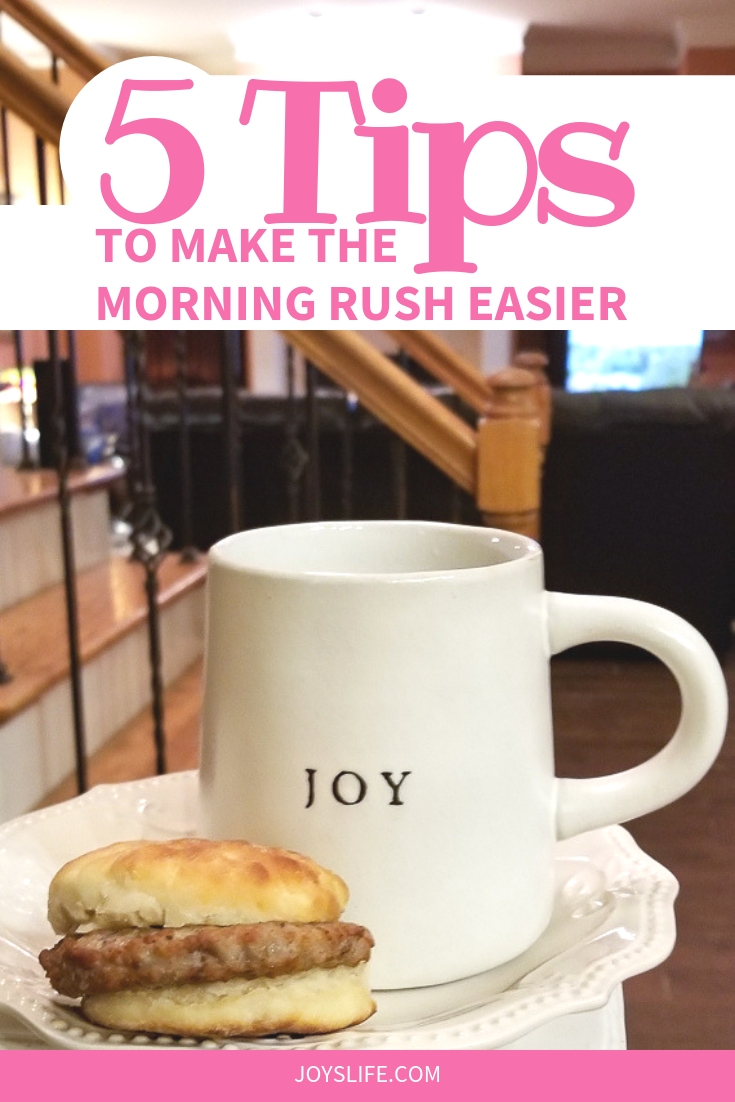 5 Tips to Make the Morning Rush Easier