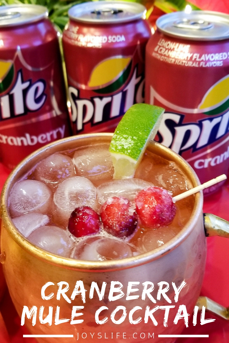 Cranberry Mule Cocktail