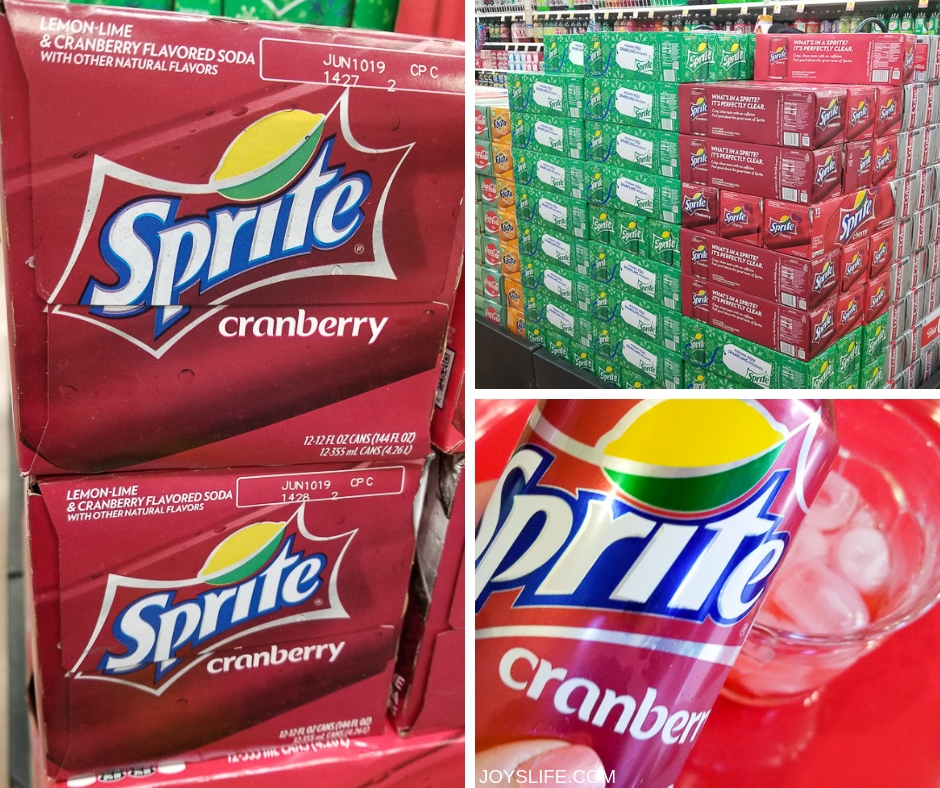 Sprite Cranberry at Kroger