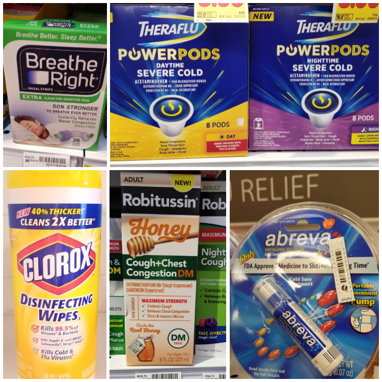 Kroger Cold and Flu Supplies