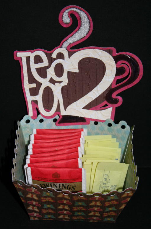 Tea Basket for 2 – Once Upon a Princess Cricut Cartridge